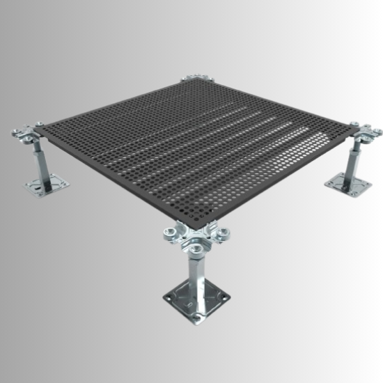 Placa perfurada - fluxo de insuflamento de ar para data center